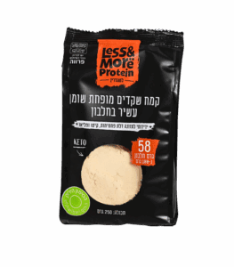 קמח שקדים מופחת שומן ועשיר בחלבון