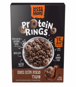 טבעות בוקר חלבון - שוקולד